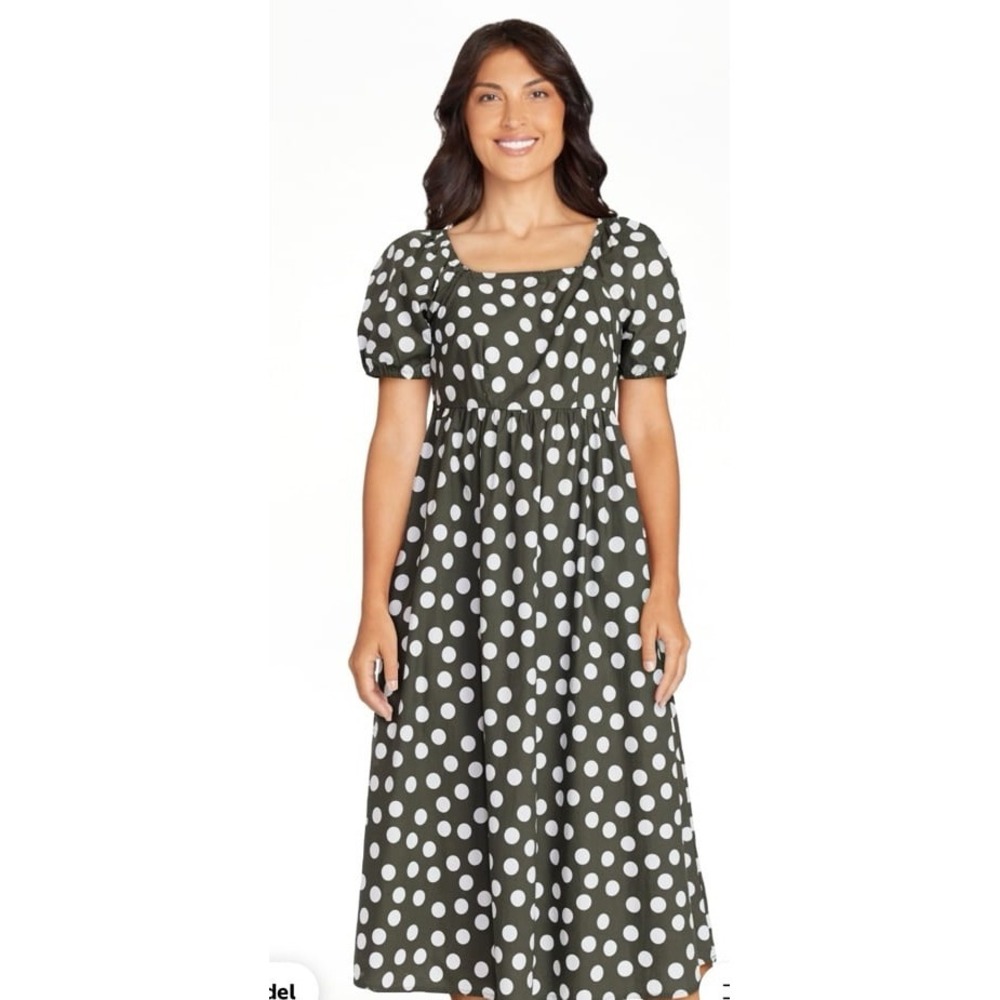 NWT Time and True polka dot dress Dress size xs